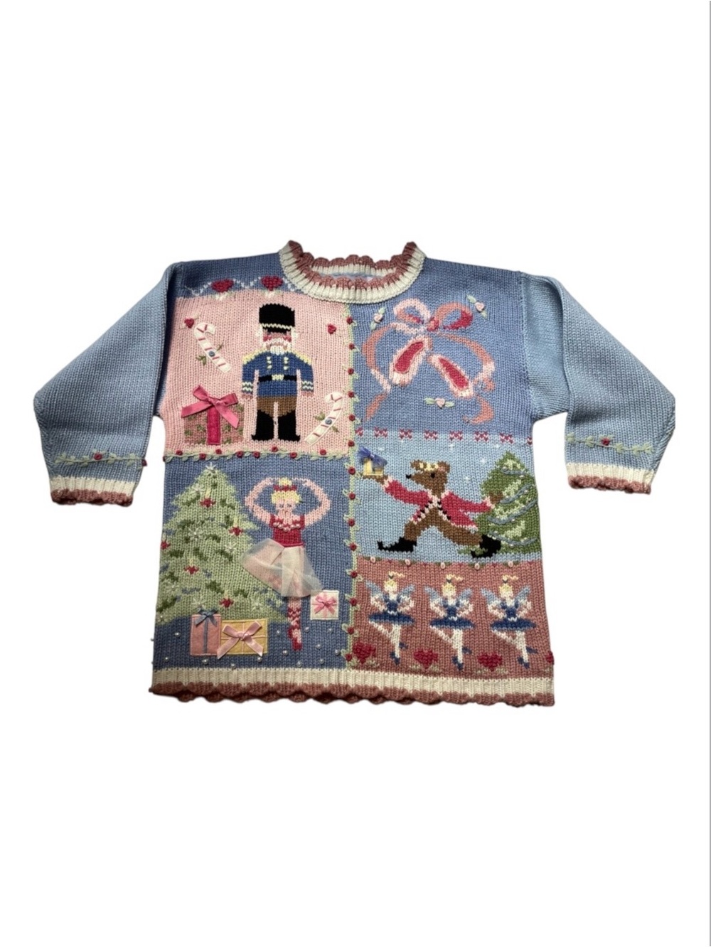Vintage Hartstrings Nutcracker Sweater